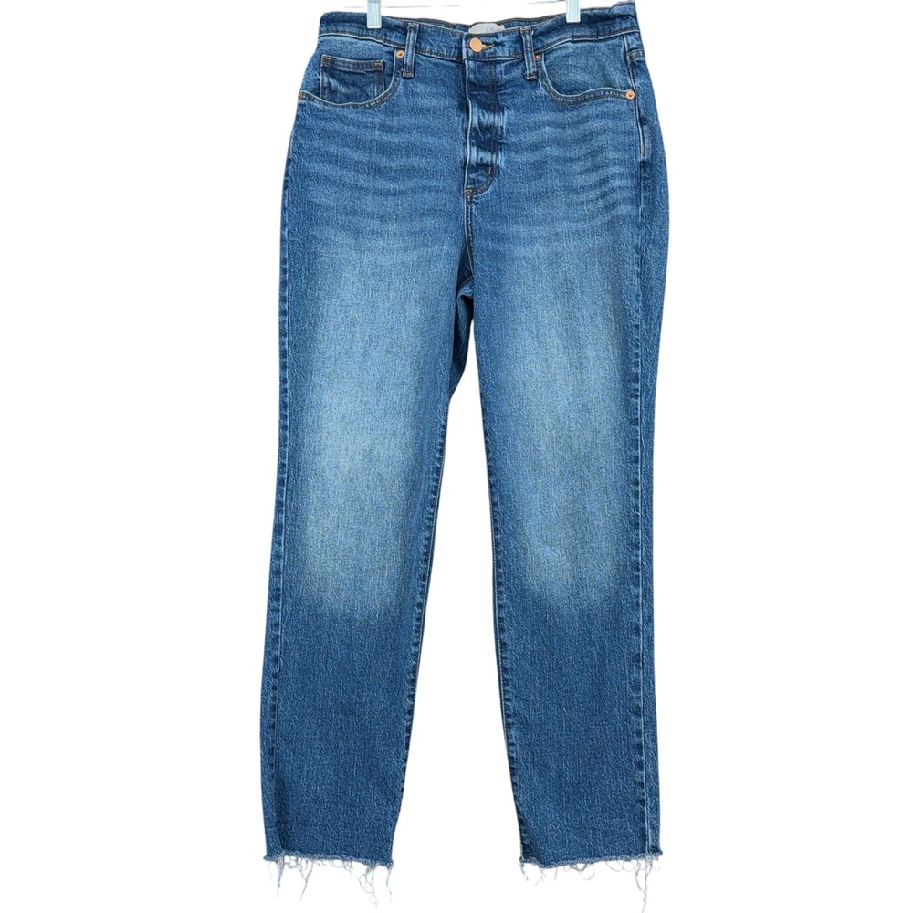 Universal Thread High Rise 90s Slim Womens 10/30R Cotton Blend Blue Jeans